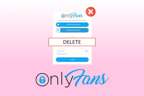 only fans account lschen|How to Delete Your OnlyFans Account